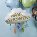 Шар (26''/66 см) Фигура, Облако для Малыша (звезды), 1 шт., 23701