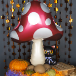 Шар (14''/36 см) Мини-фигура, Котенок, Черный, 1 шт., 902851