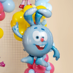 Шар (44''/112 см) Фигура, Смешарики, Крош, 1 шт. в уп., 515100