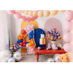 Шар (65''/165 см) Цифра, 4 Каркасная, 1 шт. в уп., 131374