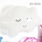 Шар (27''/69 см) Фигура, Облако, Белый, 1 шт. в уп., 16540P