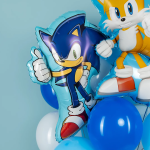 Шар (26''/66 см) Фигура, Соник, Тейлз, 1 шт., L237