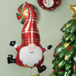 Шар (31''/79 см) Фигура, Новогодний гном, 1 шт., 23905