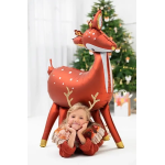 Шар (37''/94 см) Фигура, Лесной Олень, Золотое копытце, 1 шт., 23178