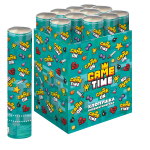 Пневмохлопушка (12/30 см), Game Time, Пиксели, Звезды тишью, Ассорти, 1 шт., 823158