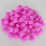 Декоративное украшение Помпончики, 2,5 см. Розовый, 100 шт., 710-201