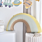 Шар (32''/81 см) Фигура, Радуга, Сатин, 1 шт., 24606