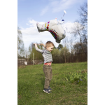 Шар 3D (31''/79 см) Ходячая Фигура, Лама Альпака, Белый, 1 шт., R944W