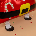 Шар 3D (35''/89 см) Ходячая Фигура, Дед Мороз, 1 шт. в уп., 24663