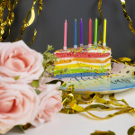 Свечи Цветное пламя, Ассорти, 0,5*6 + 3 см, 6 шт. с держат., 802942