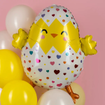 Шар (32''/81 см) Фигура, Счастливый цыпленок, 1 шт., 901904