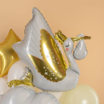 Шар (31''/79 см) Фигура, Аист, 1 шт. в уп., 25097P