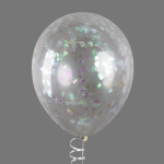 Конфетти фольга Сердце, Перламутр, Хамелеон, 1,5 см, 50 г., 6015532