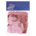 Конфетти фольга Круг, Светло-розовый, Металлик, 2 см, 50 г., 6014760