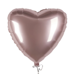 Шар (18''/46 см) Сердце, Грибной, Сатин, 1 шт., 201500SMU