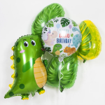 Шар (20''/51 см) Фигура, Пальмовый лист, Зеленый, 1 шт., 15395