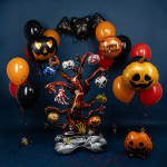 Шар 3D (51''/130 см) Фигура на подставке, Дерево на Хэллоуин, 1 шт. в уп., 24366