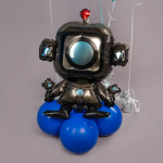 Шар (26''/66 см) Фигура, Герой Игры, Дизайн №6 (надув воздухом), 1 шт., 24835