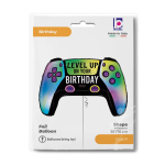 Шар (30''/76 см) Фигура, Геймпад, Твой День Рождения, Градиент, 1 шт. в уп., 25535-P