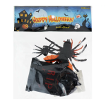 Декоративное украшение, Хэллоуин Микс, 4-9,5 см, Черный/Коричневый, 7 шт., 6232037