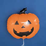 Шар (28''/71 см) Фигура, Тыква на Хэллоуин, Оранжевый, 1 шт., 35064WE