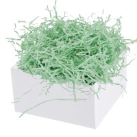Наполнитель для коробок, бумага, Светло-зеленый, 50 г., H033