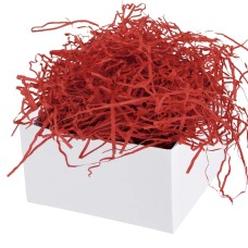Наполнитель для коробок, бумага, Красный, 50 г., H030