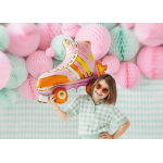 Шар (25''/64 см) Фигура, Роликовый конек (надув воздухом), Розовый, 1 шт., 23113