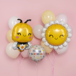 Шар (30''/76 см) Фигура, Ромашка, 1 шт., 901931