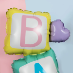 Шар 3D (45''/114 см) Фигура на подставке, BABY, 1 шт. в уп., 23840