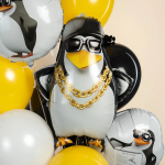 Шар (26''/66 см) Фигура, Крутой пингвин, 1 шт., 27731