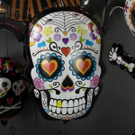 Шар (27''/69 см) Фигура, Череп Калавера, 1 шт., 21753