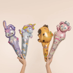 Шар ручной, с клапаном (20''/51 см) Фигура, Капибара с черепашкой, 1 шт., 27086