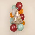 Шар (26''/66 см) Фигура, Праздничный колпачок, 1 шт. в уп., G72250-P