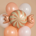 Шар (27''/69 см) Фигура, Конфета, Розовый, Сатин, 1 шт., 24765