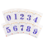 Шар (40''/102 см) Цифра, 7, Сиреневый, Металлик, 1 шт. в уп., 24217