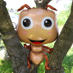 Шар (30''/76 см) Фигура, Веселый муравей, 1 шт., 19885