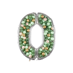 Шар (65''/165 см) Цифра, 0 Каркасная, 1 шт. в уп., 131370