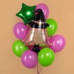 Шар (40''/102 см) Фигура, Ведьмочка, 1 шт., 24708