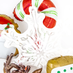 Шар (38''/97 см) Фигура, Снежинка, Прозрачный, 1 шт. в уп., 35737TE-P