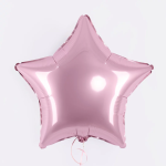 Шар (32''/81 см) Звезда, Розовый, Макарунс, 1 шт., 306500RS