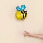 Шар с клапаном (17''/43 см) Мини-фигура, Пчела, 1 шт., 26879