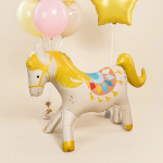 Шар (46''/117 см) Фигура 3D, Цирк, Любимая лошадка, 1 шт. в уп., 26774