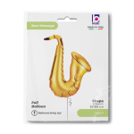 Шар (35''/89 см) Фигура, Саксофон, 1 шт. в уп., 15459-P