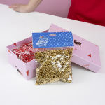 Конфетти фольга Цилиндр, Золото, Металлик, 0,2 см, 20 г., 6233297