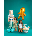 Шар (42''/107 см) Фигура, Щелкунчик, Розовый, 1 шт. в уп., G72106-P