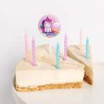 Набор свечей Фигура, Нежный единорог, Ассорти, Макарунс, 0,5*6 + 6 см, 7 шт. с держат., 639246