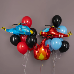 Шар (30''/76 см) Фигура, Пламя, 1 шт. в уп., 26212P