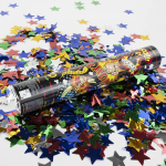 Пневмохлопушка (12/30 см), Комиксы, СДР, Звезды фольга, Ассорти, 1 шт., 923009