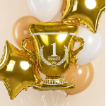 Шар (29''/74 см) Фигура, Кубок Чемпиона, Золото, 1 шт. в уп., 27654